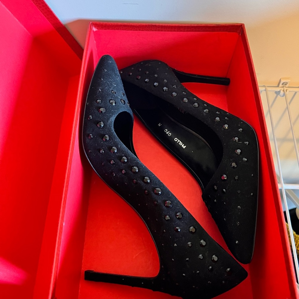 Donald Pliner Black Women's Heels